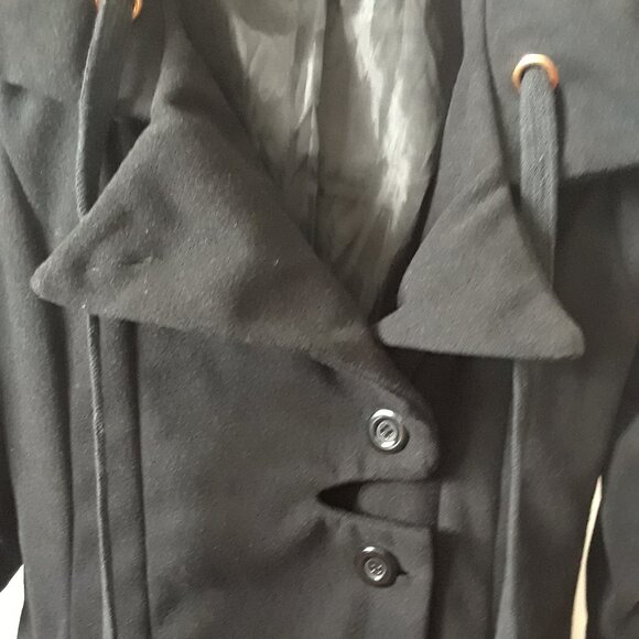 Long Princess Swing Coat With Hood - Picture 3 of 16